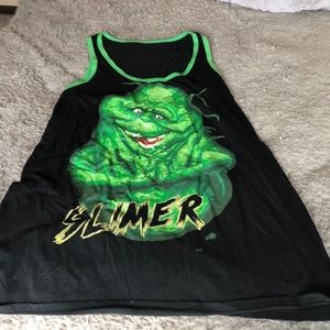 ghost busters glow in the dark pajama shirt (long)